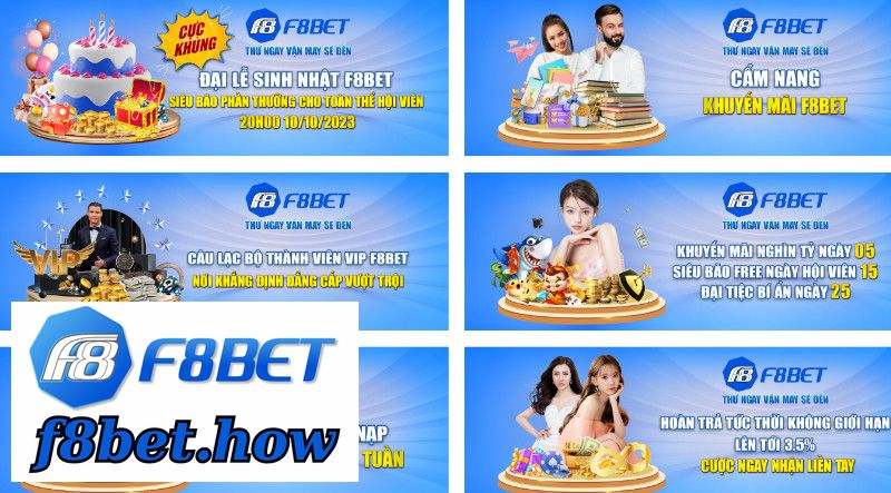 Tần suất khuyến mại tại F8BET luôn hấp dẫn